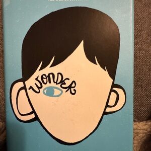Wonder Book with Blue Cover
